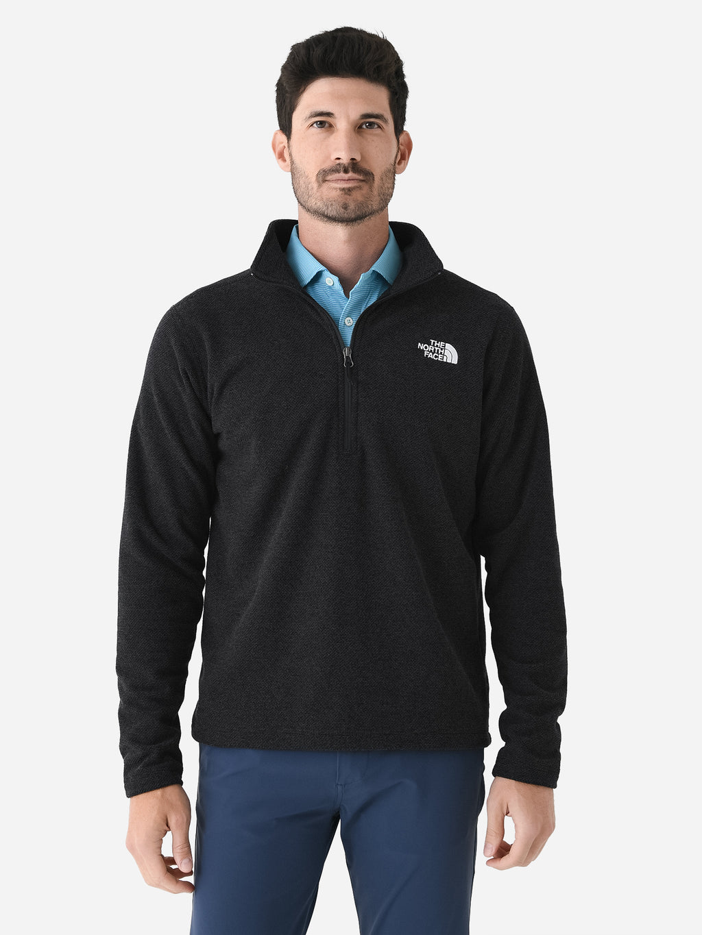 The North Face Men's Textured Cap Rock Quarter-Zip - Saint Bernard
