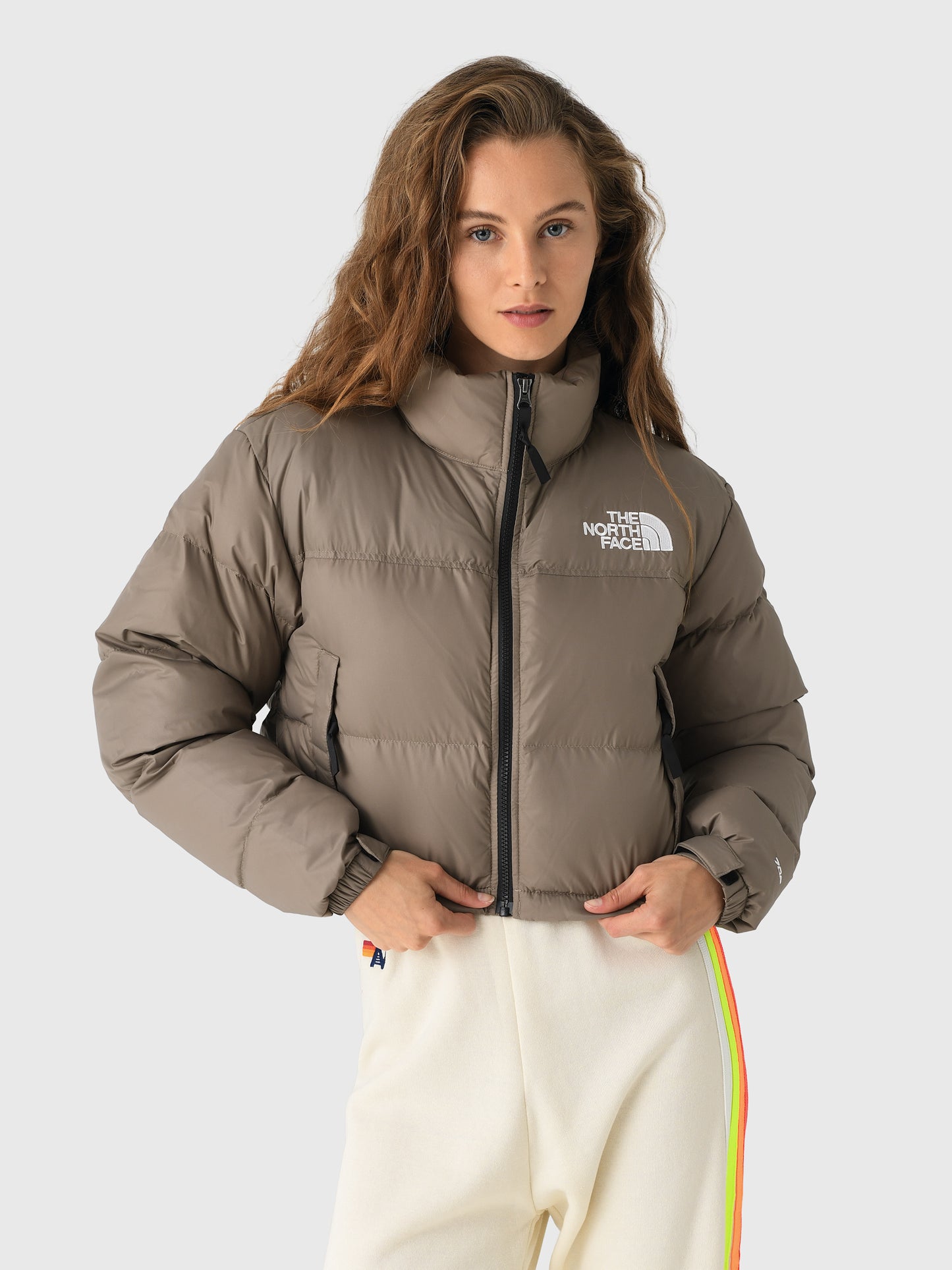 The North Face Women’s Nuptse Short Jacket - Saint Bernard