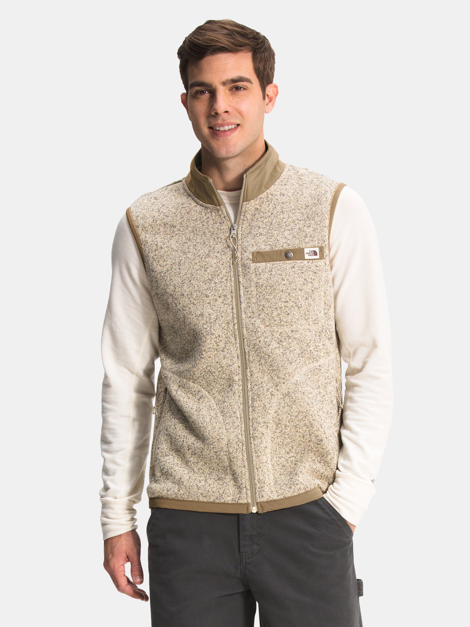 The North Face Men’s Gordon Lyons Full Zip Vest - Saint Bernard