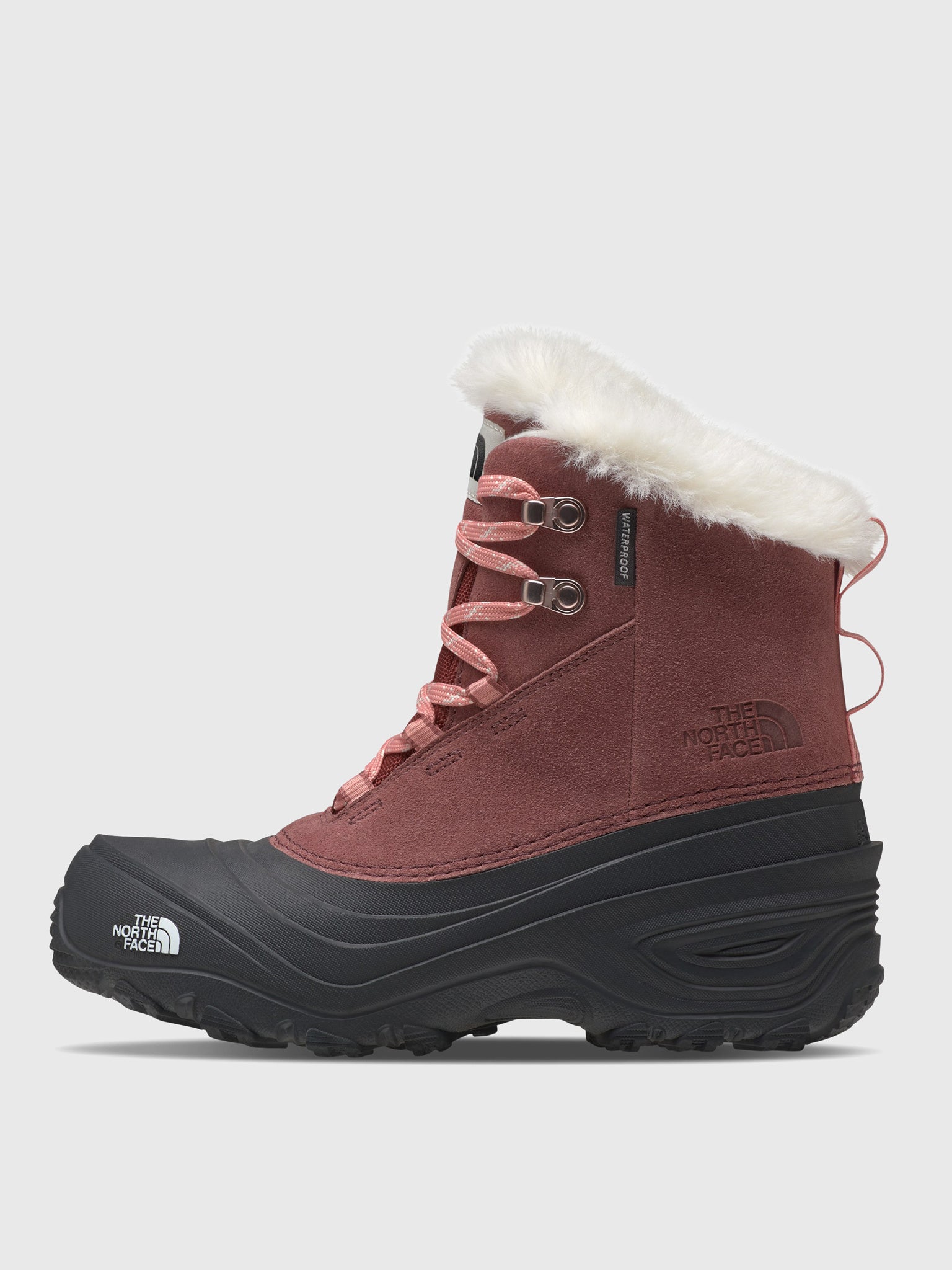 The North Face Kids' Shellista V Lace Waterproof Boot - Saint Bernard