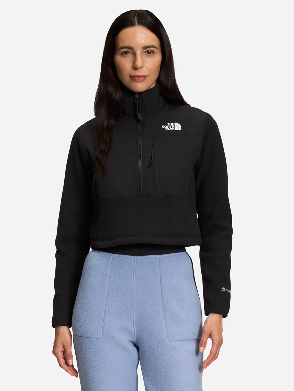 The North Face Women's Denali Crop Pullover - Saint Bernard