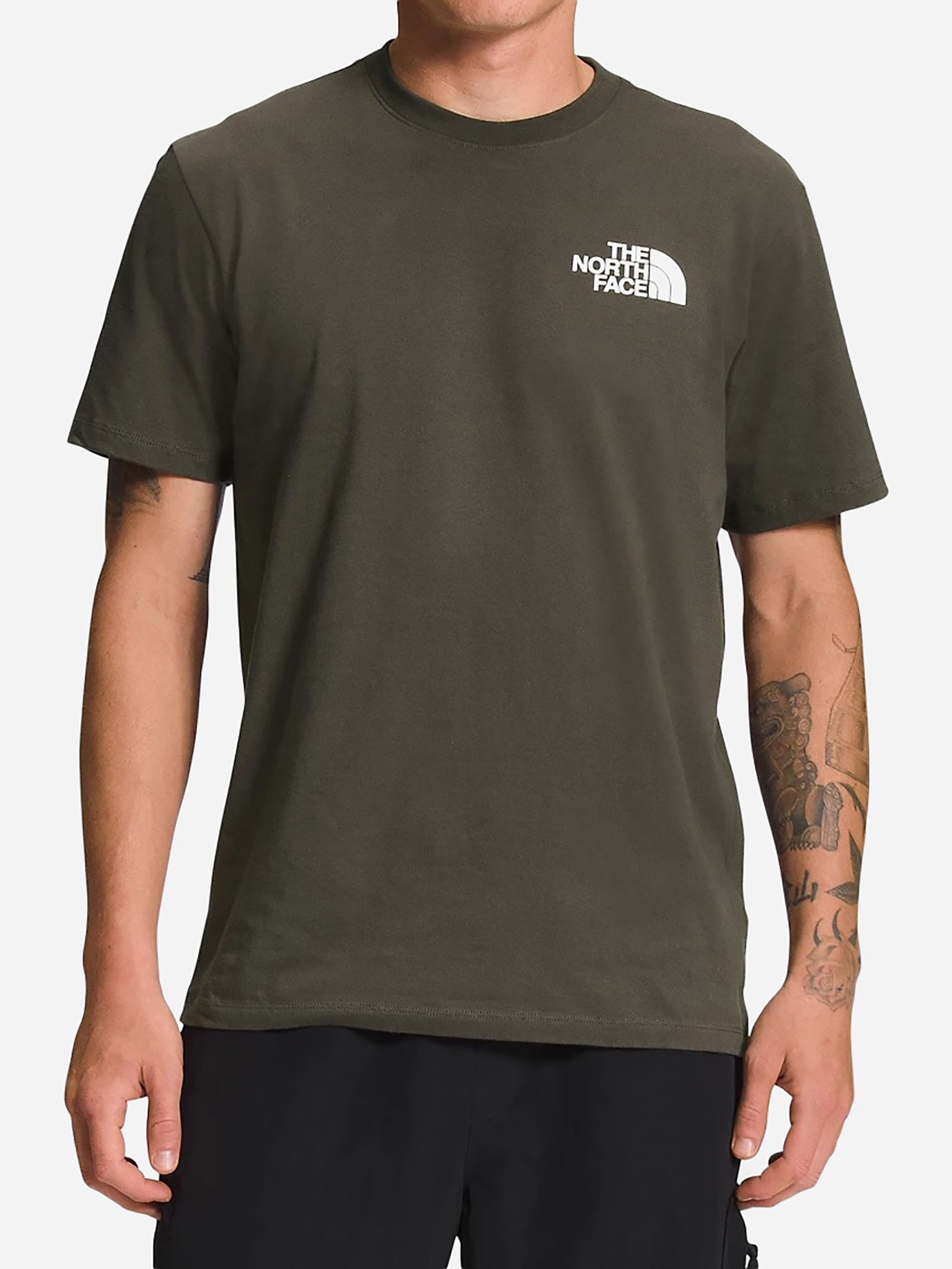 The North Face Men's Short Sleeve Box NSE Tee - Saint Bernard