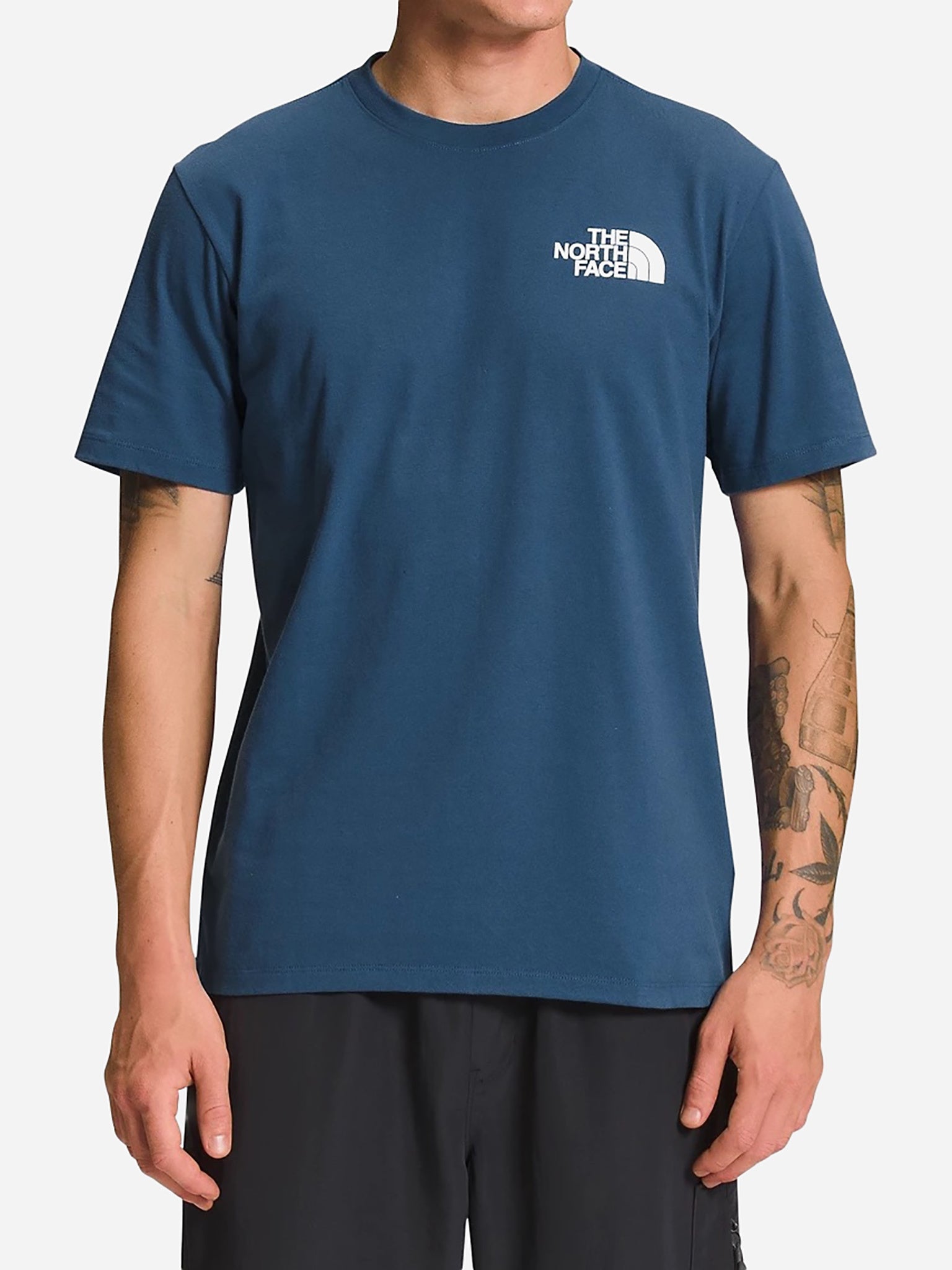The North Face Men's Short Sleeve Box NSE Tee - Saint Bernard