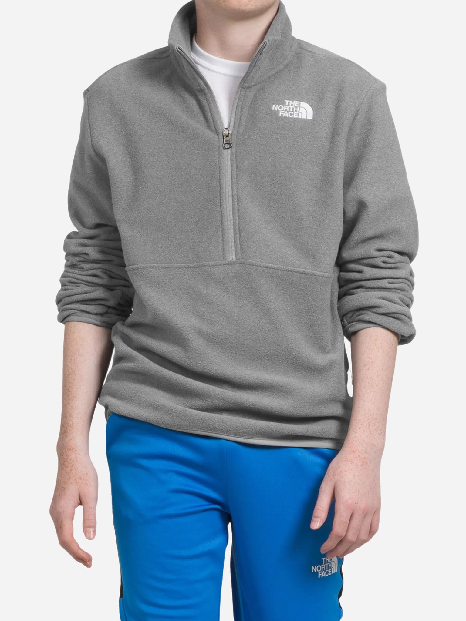 The North Face Teen Boys' Glacier Half-Zip - Saint Bernard