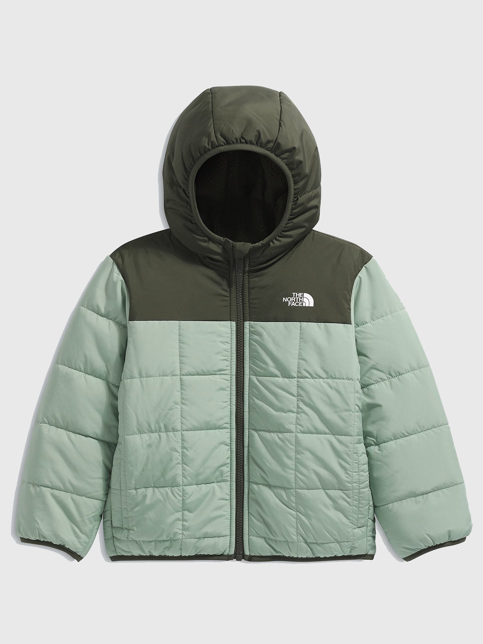 The North Face Kids’ Reversible Shasta Full-Zip Hooded Jacket - Saint Bernard