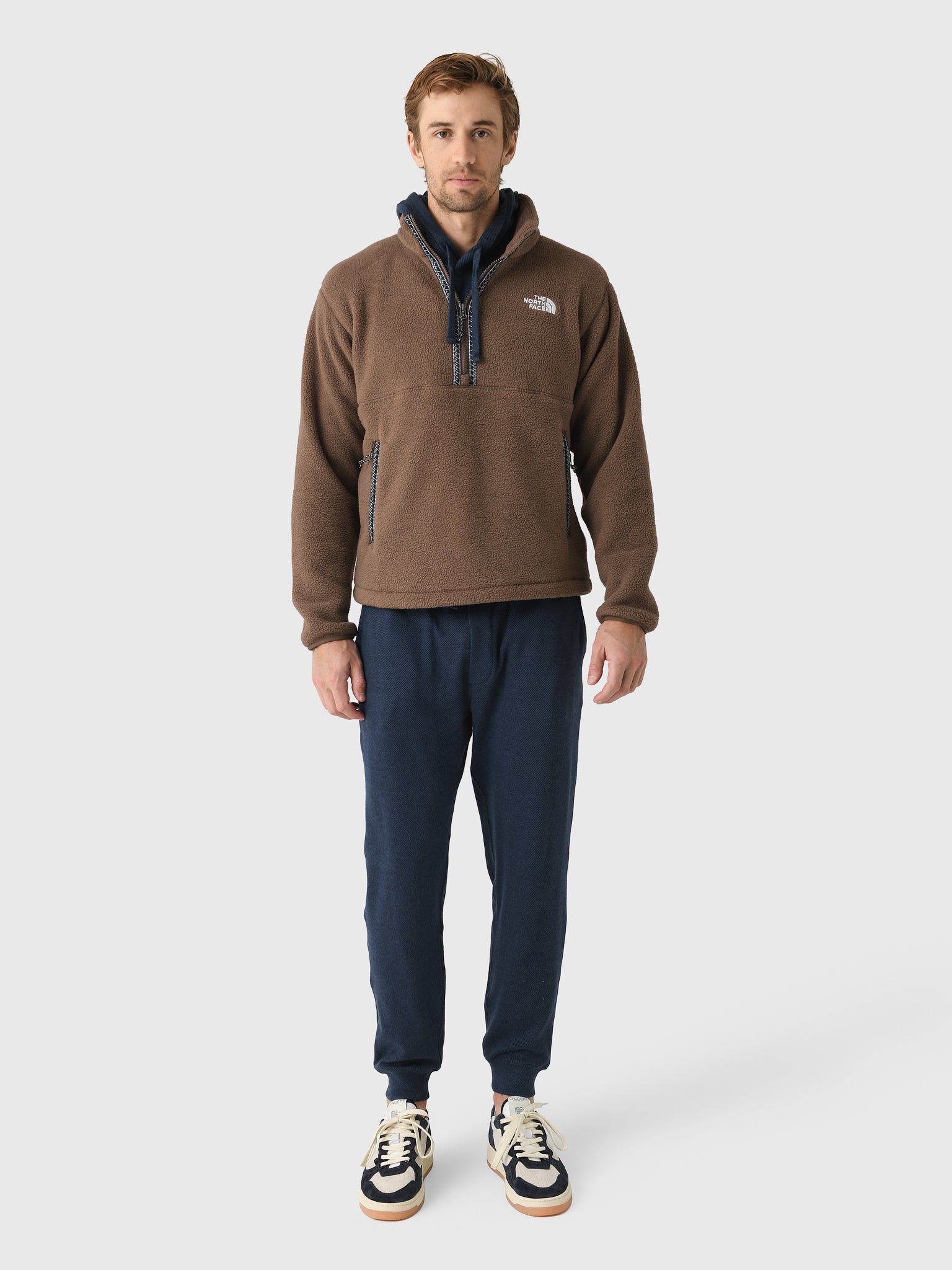 The North Face Men's TNF™ Fleeski Quarter-Zip Pullover – Saint Bernard