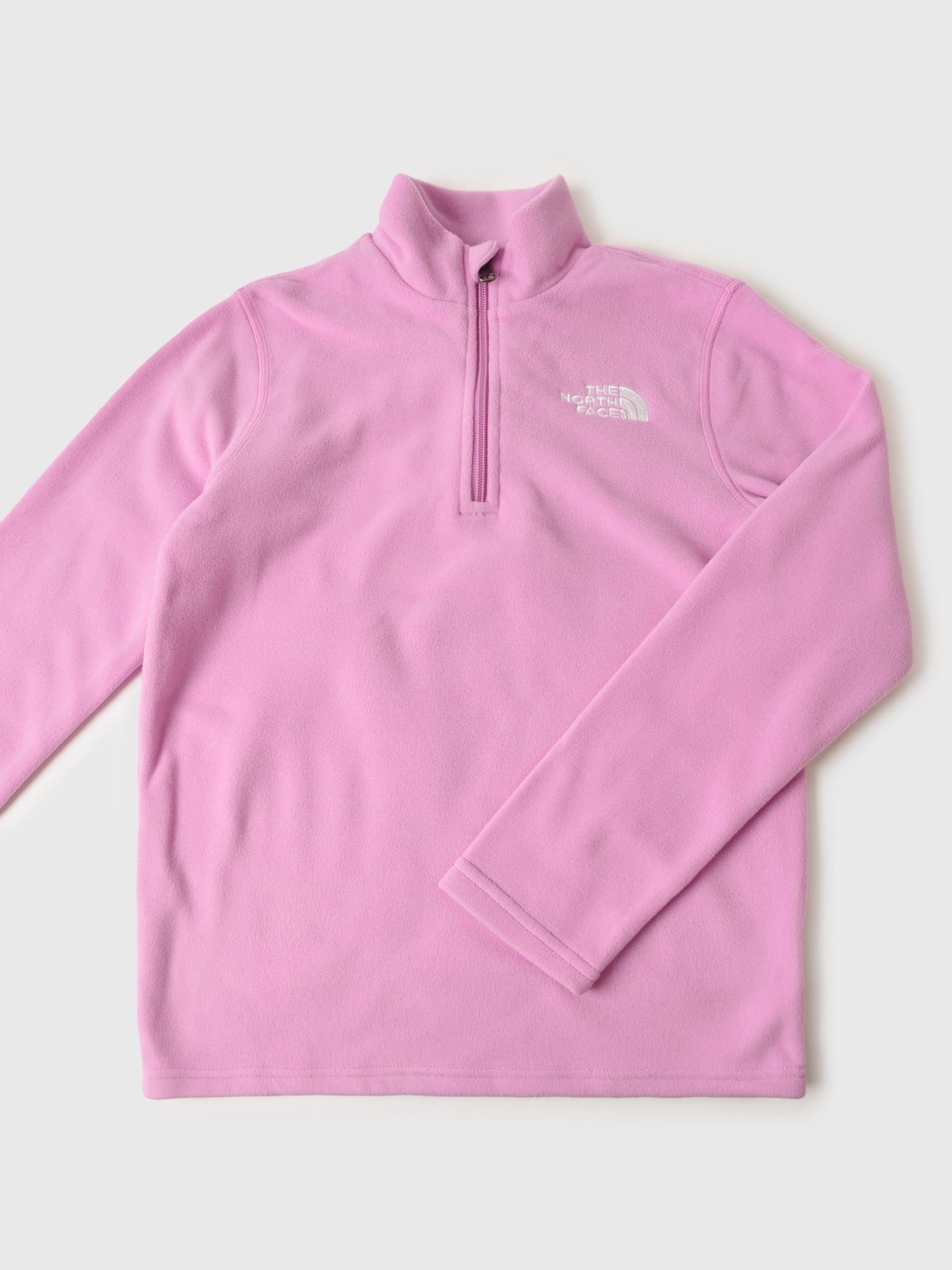 The North Face Teen Glacier Quarter-Zip Pullover - Saint Bernard