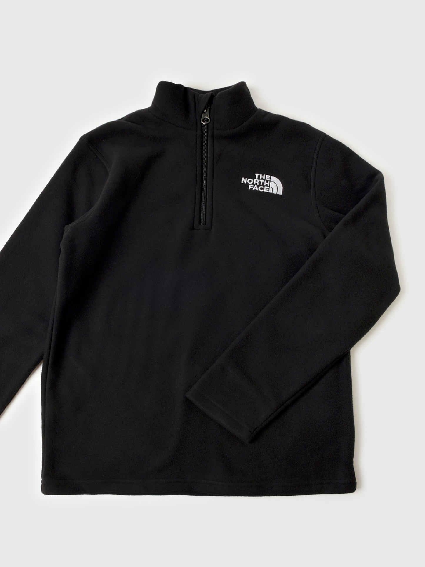 The North Face Teen Glacier Quarter-Zip Pullover - Saint Bernard