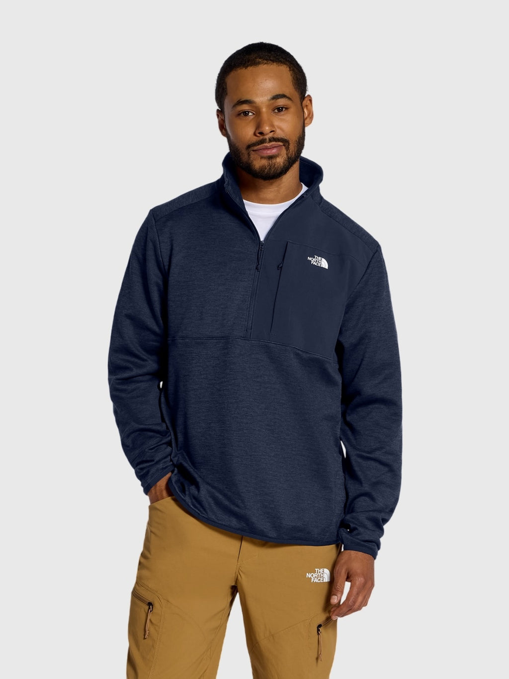 The North Face Men's TNF Performance Fleece Quarter-Zip - Saint Bernard