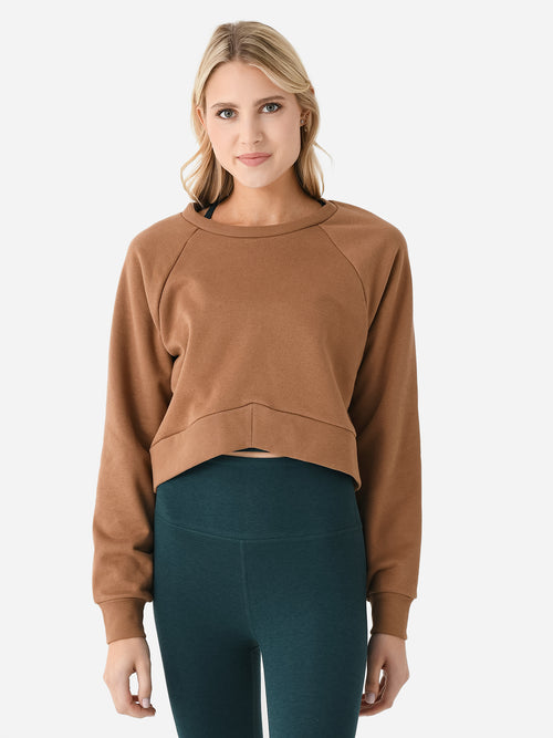 Beyond Yoga Women's Uplift Cropped Pullover
