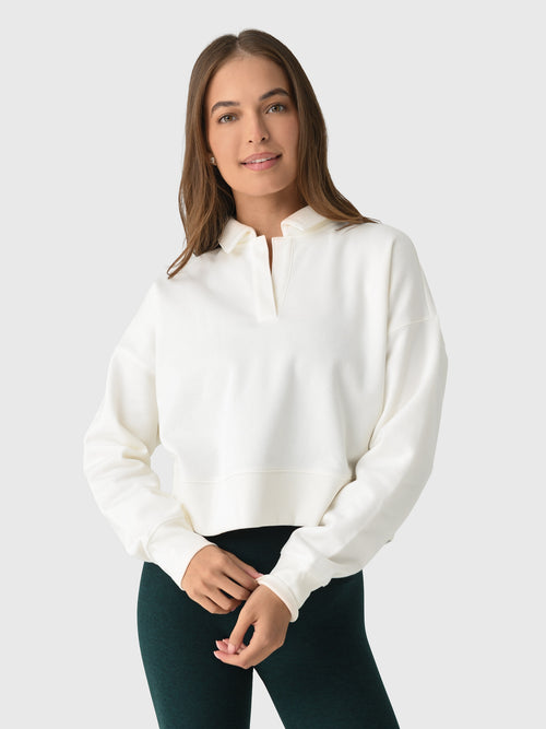 Beyond Yoga Women's LuxeFleece Collared Sweatshirt