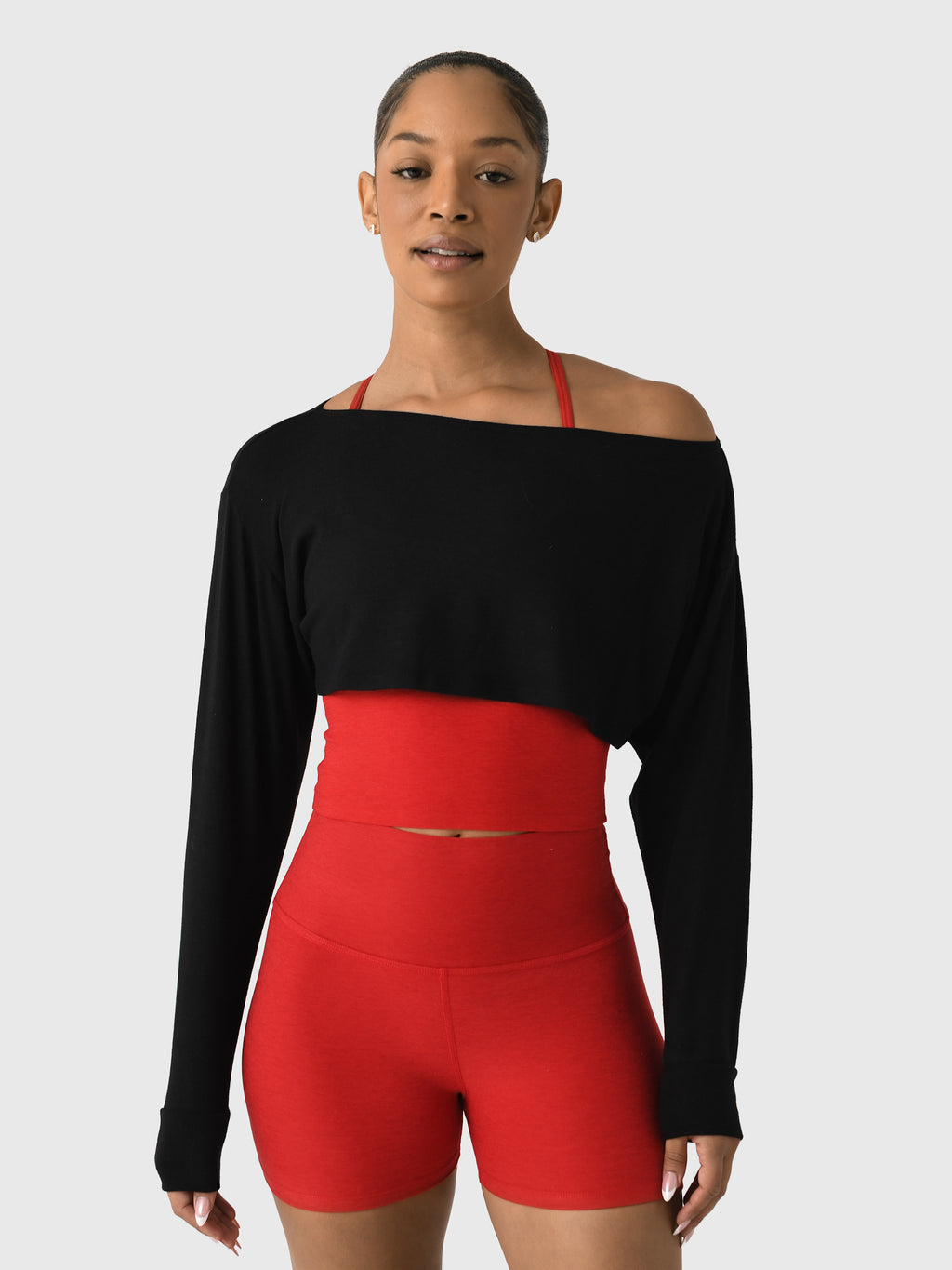 Beyond Yoga Women's Duet 2-Way Convertible Shrug - Saint Bernard