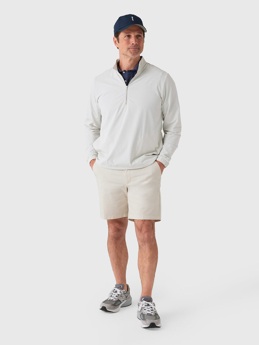 Technically Golf Men's Nio Half-Zip Pullover - Saint Bernard