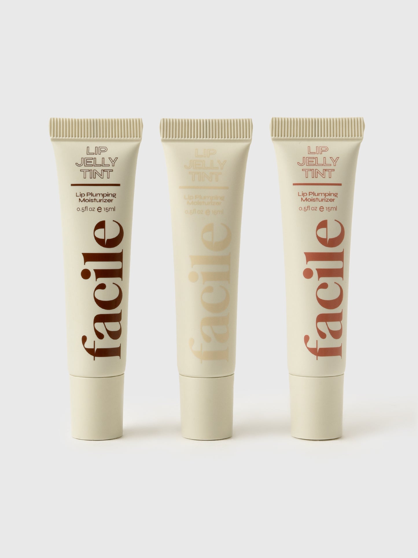 Facile Nude Tinted Lip Jelly Set - Saint Bernard