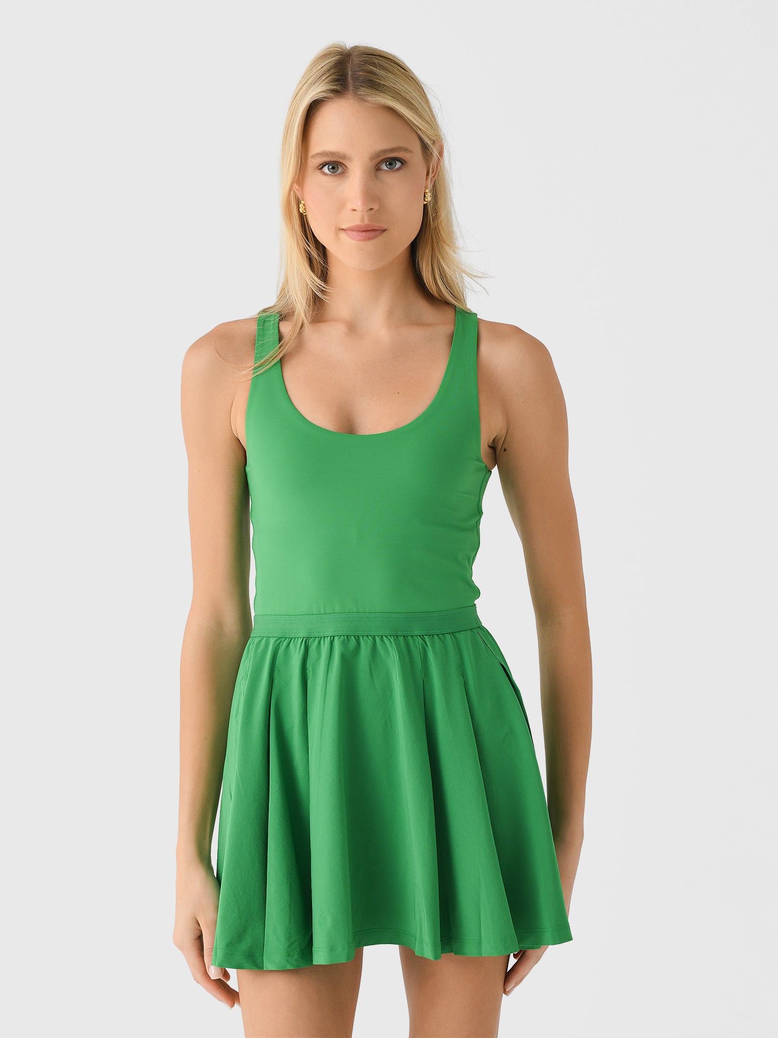 Beyond Yoga Women's Score Pleated Dress - Saint Bernard
