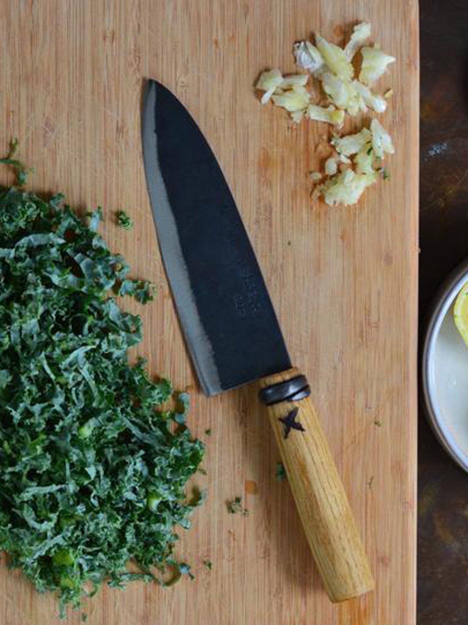 Master Shin's Anvil #62 Medium Kitchen Knife - Saint Bernard