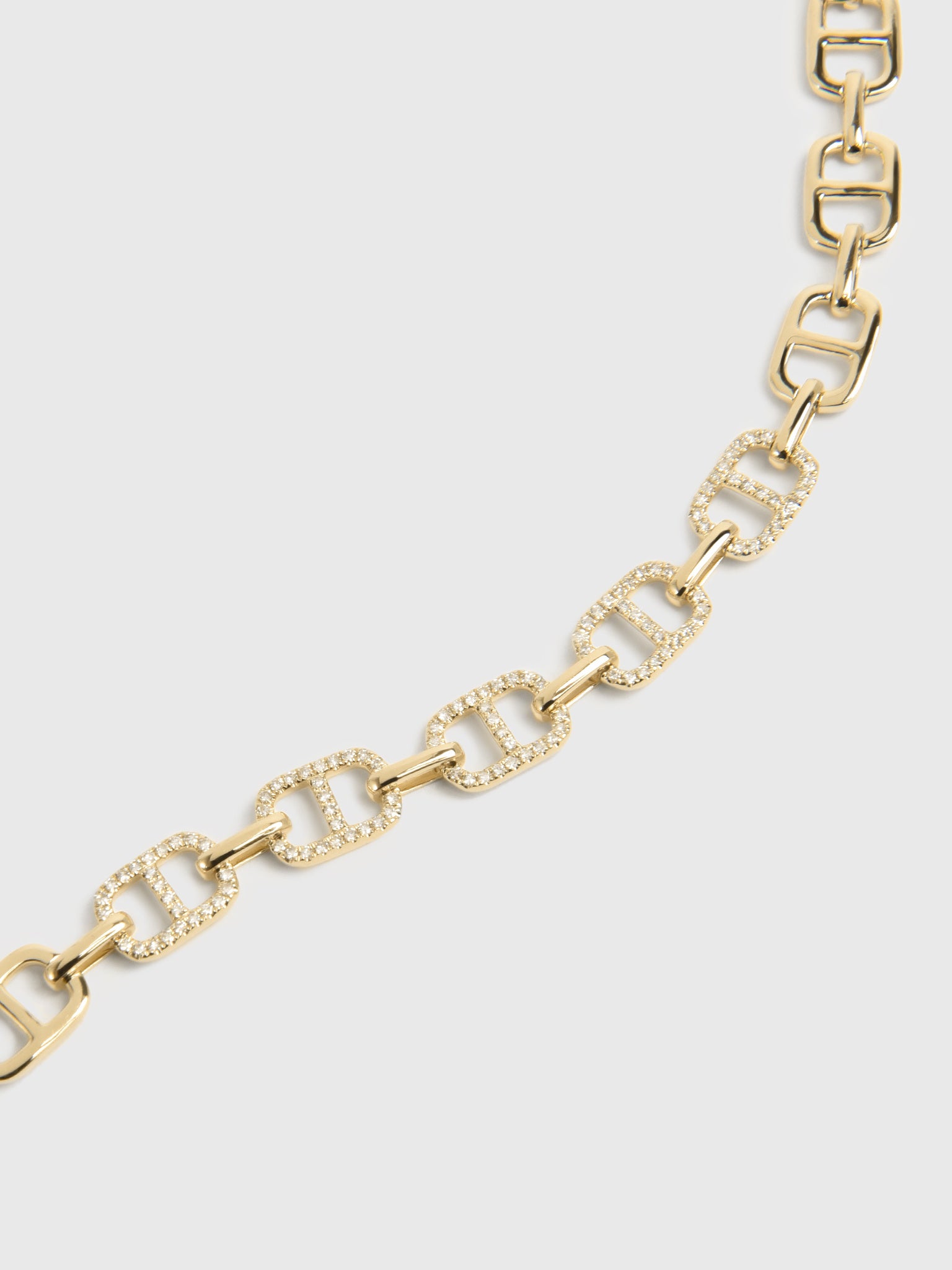 Francie B. Nova Diamond Chain Bracelet - Saint Bernard