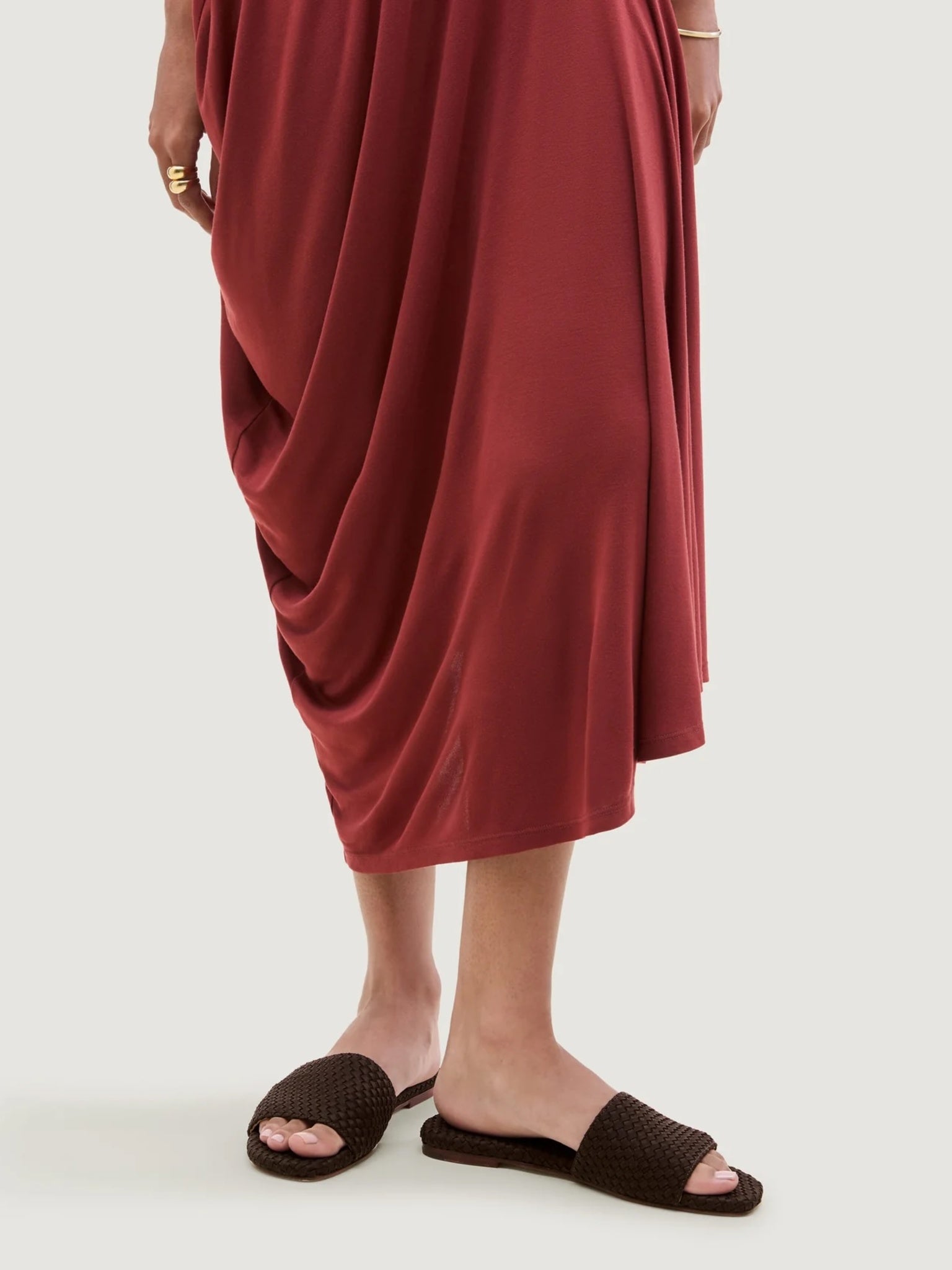 Naghedi Women's St. Barths Slide Sandal - Saint Bernard