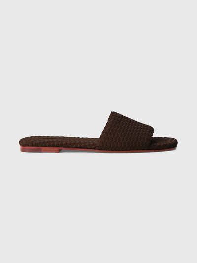 Naghedi Women's St. Barths Slide Sandal - Saint Bernard