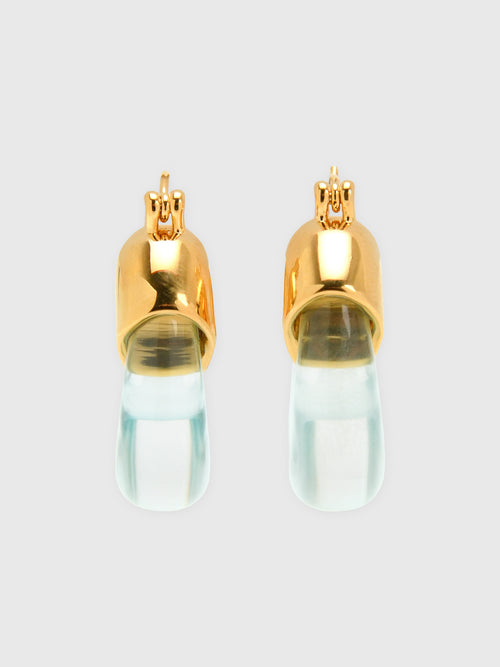Lizzie Fortunato Mini Organic Hoop Earrings - Saint Bernard