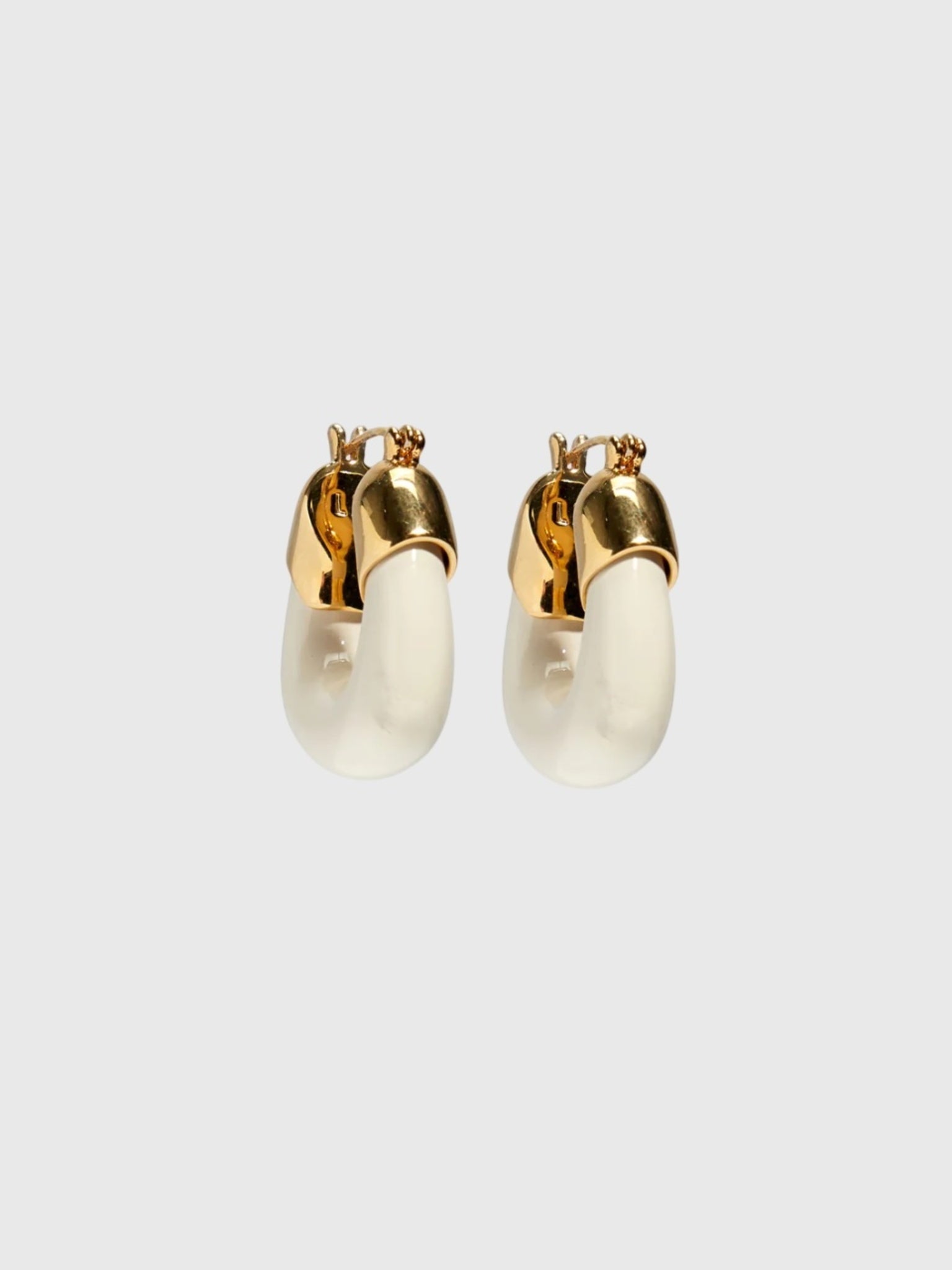 Lizzie Fortunato Mini Organic Hoop Earrings - Saint Bernard