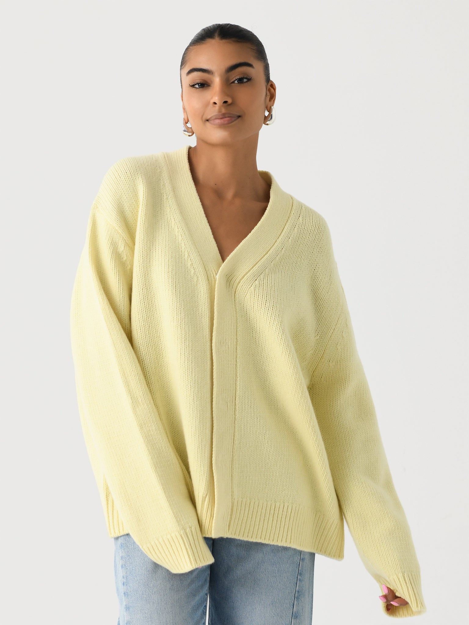 Nanushka Women's Braye Cardigan | $148.90 | Saint Bernard