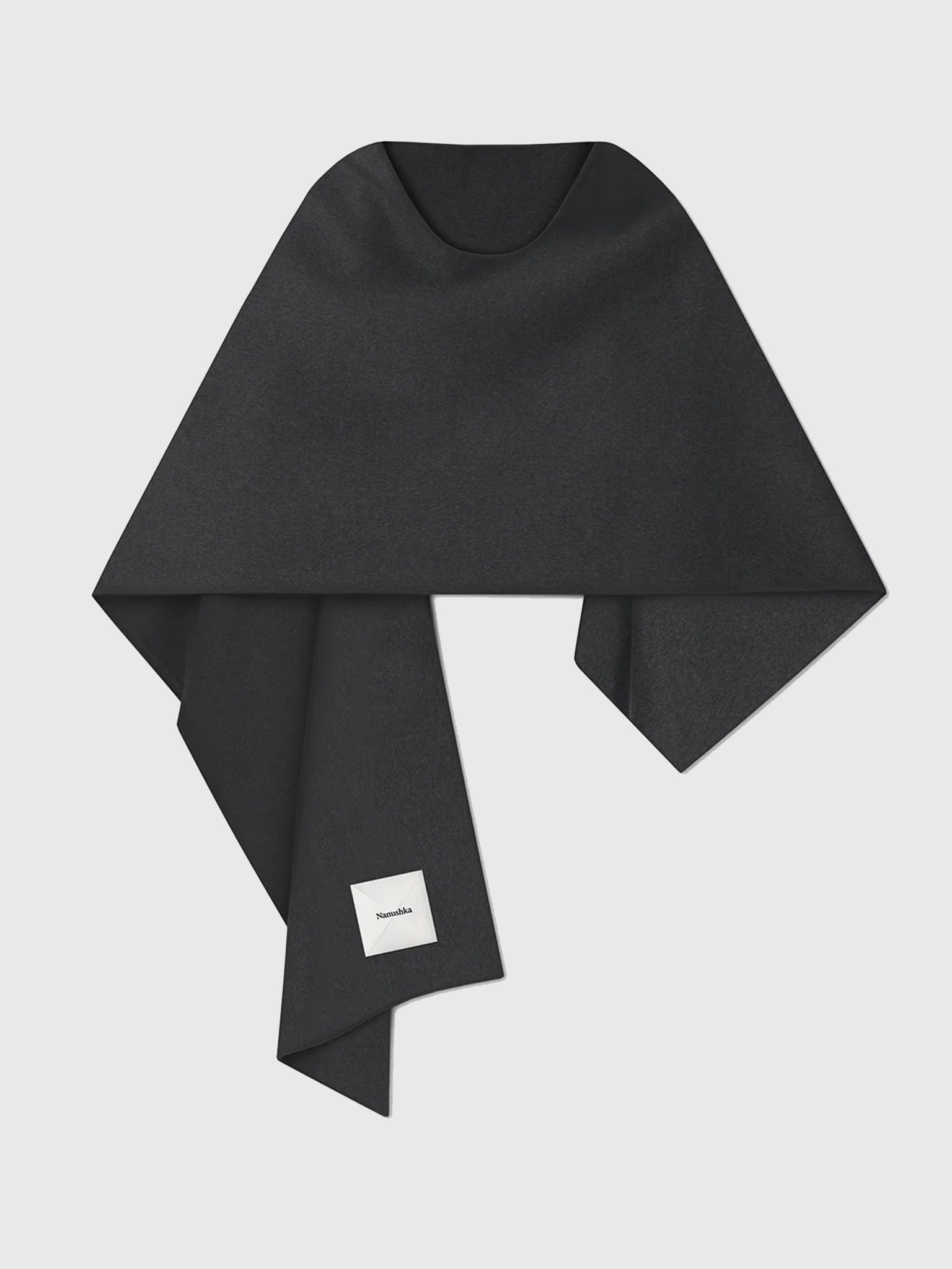 Nanushka Women's Kamin Wool Silk Shawl - Saint Bernard