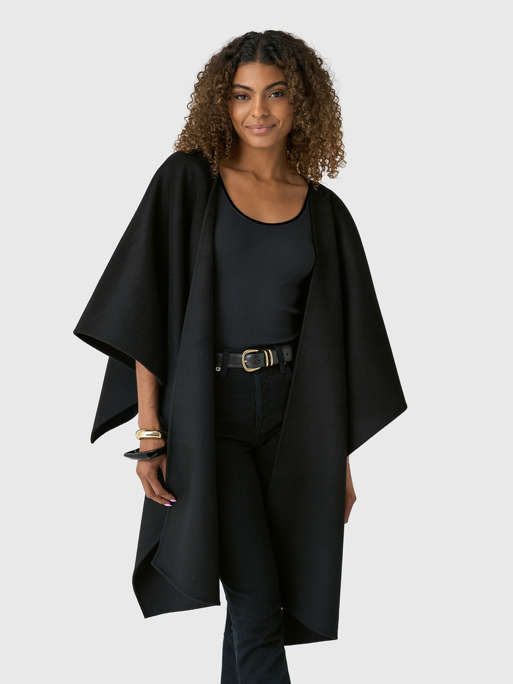 Nanushka Women's Kamin Wool Silk Shawl - Saint Bernard