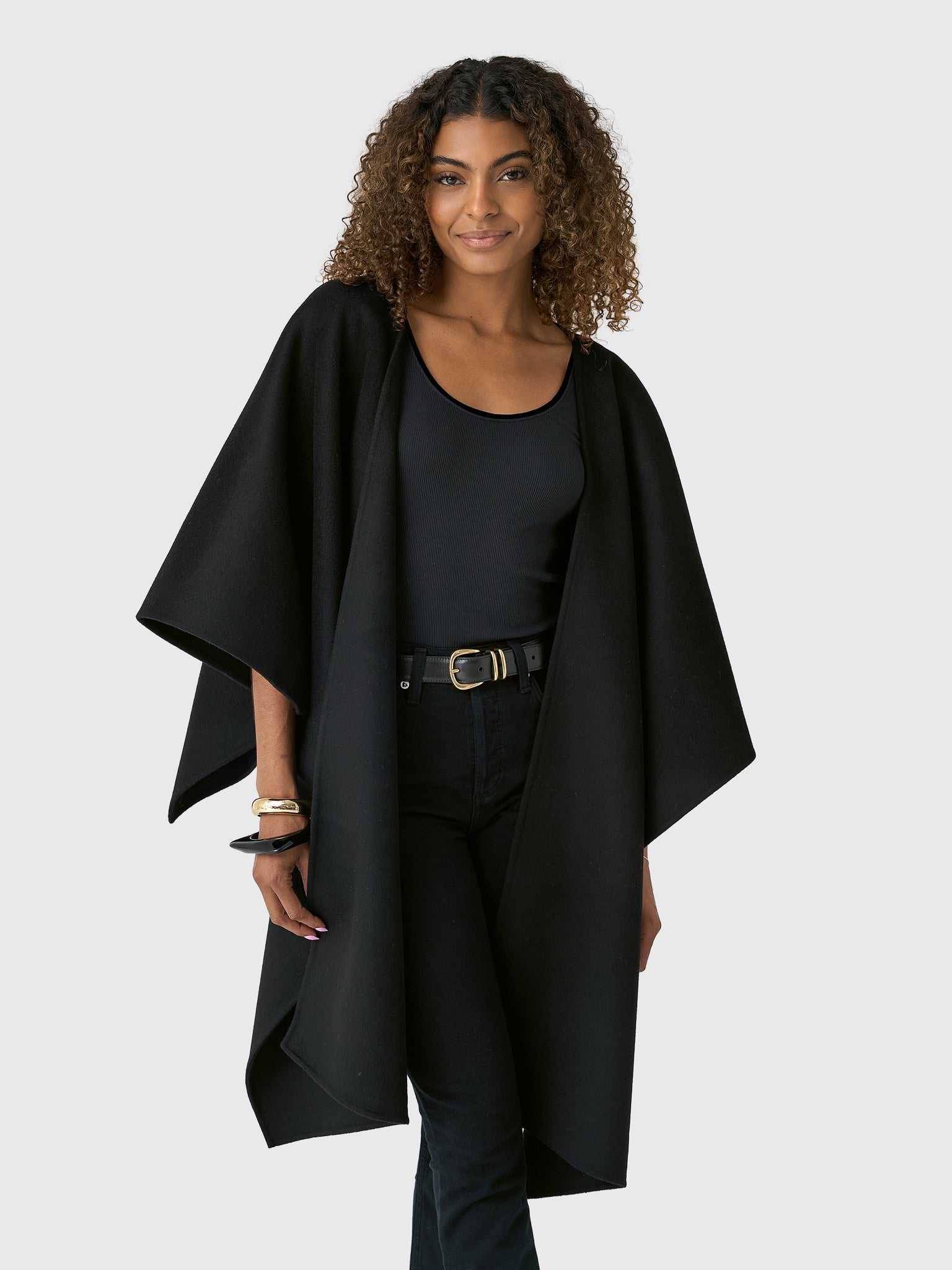 Nanushka Women's Kamin Wool Silk Shawl - Saint Bernard