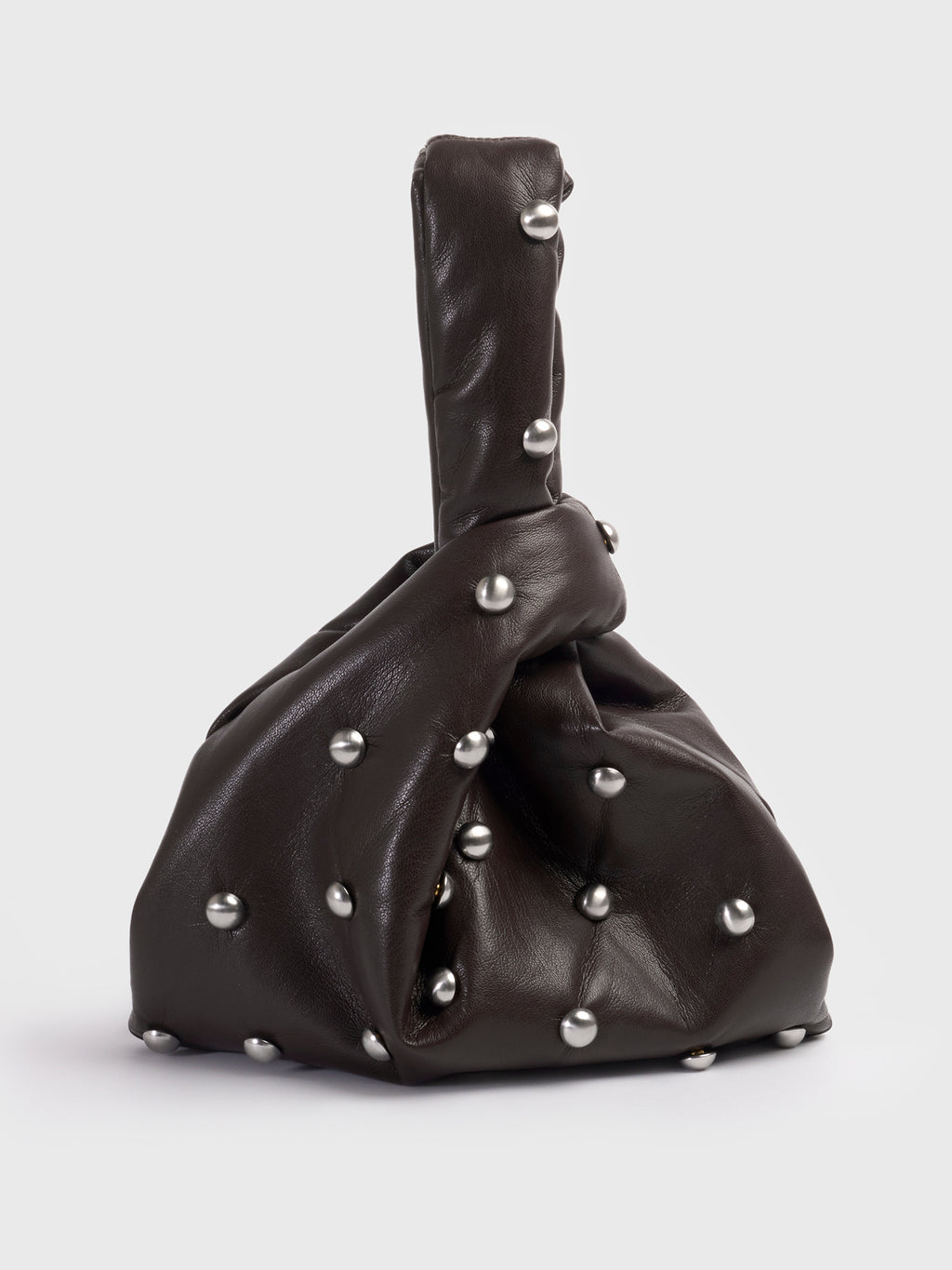 Nanushka Jen Mini Stud Alt-Leather Bag - Saint Bernard