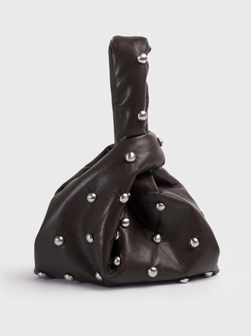 Nanushka Jen Mini Stud Alt-Leather Bag