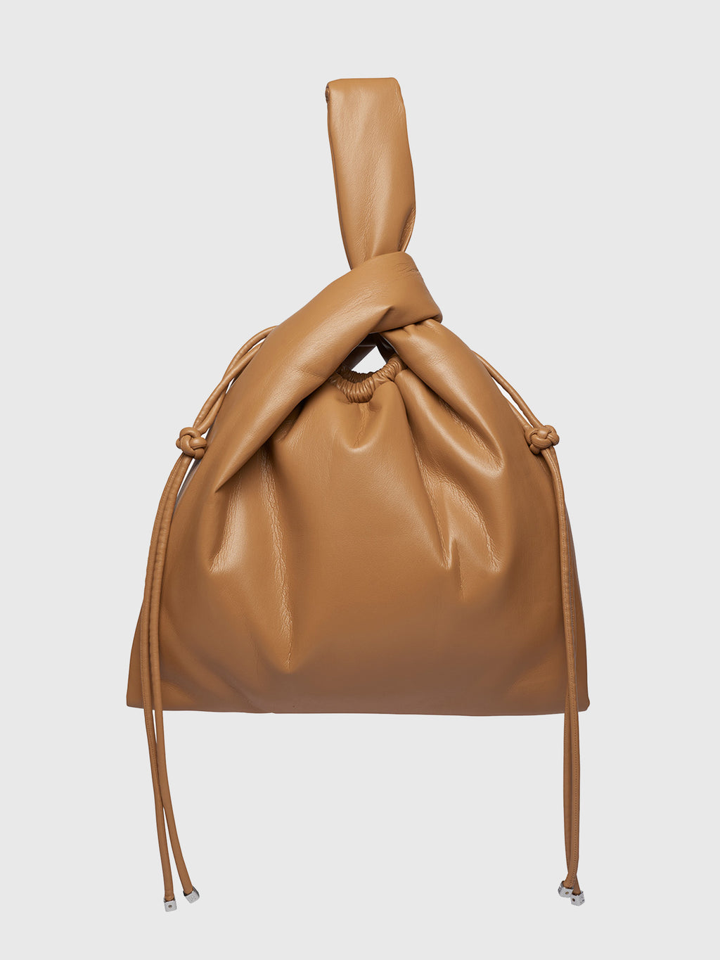 Nanushka Jen Drawstring Alt-Leather Bag - Saint Bernard