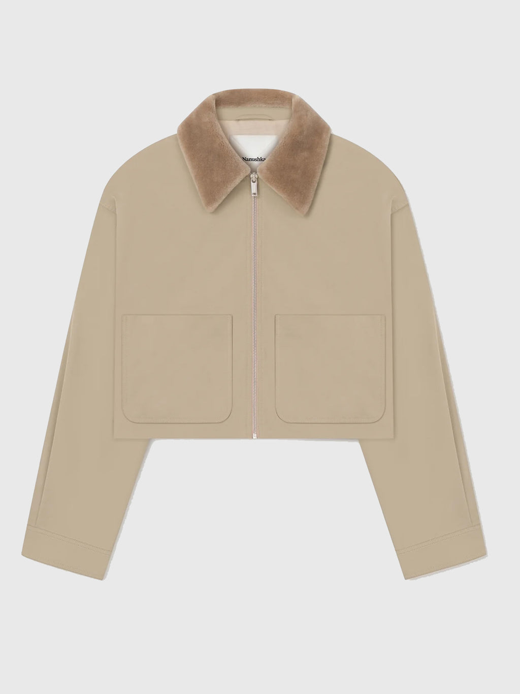 Nanushka Women's Phebe Cropped Jacket - Saint Bernard