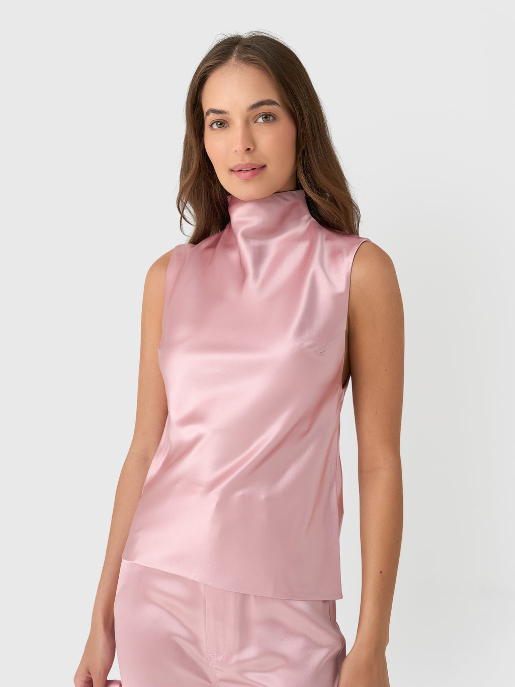 Nanushka Women's Colson Turtleneck Top - Saint Bernard