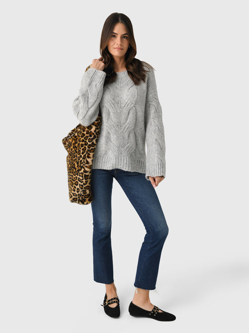 Naadam Cashmere Women's Luxe Lofty Alpaca Boatneck Sweater