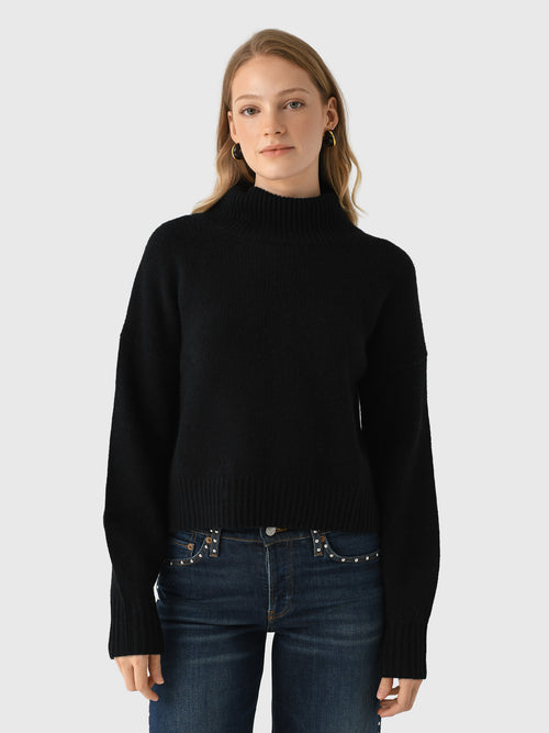 Naadam Cashmere Women's Heirloom Cashmere Oversized Turtleneck Sweater