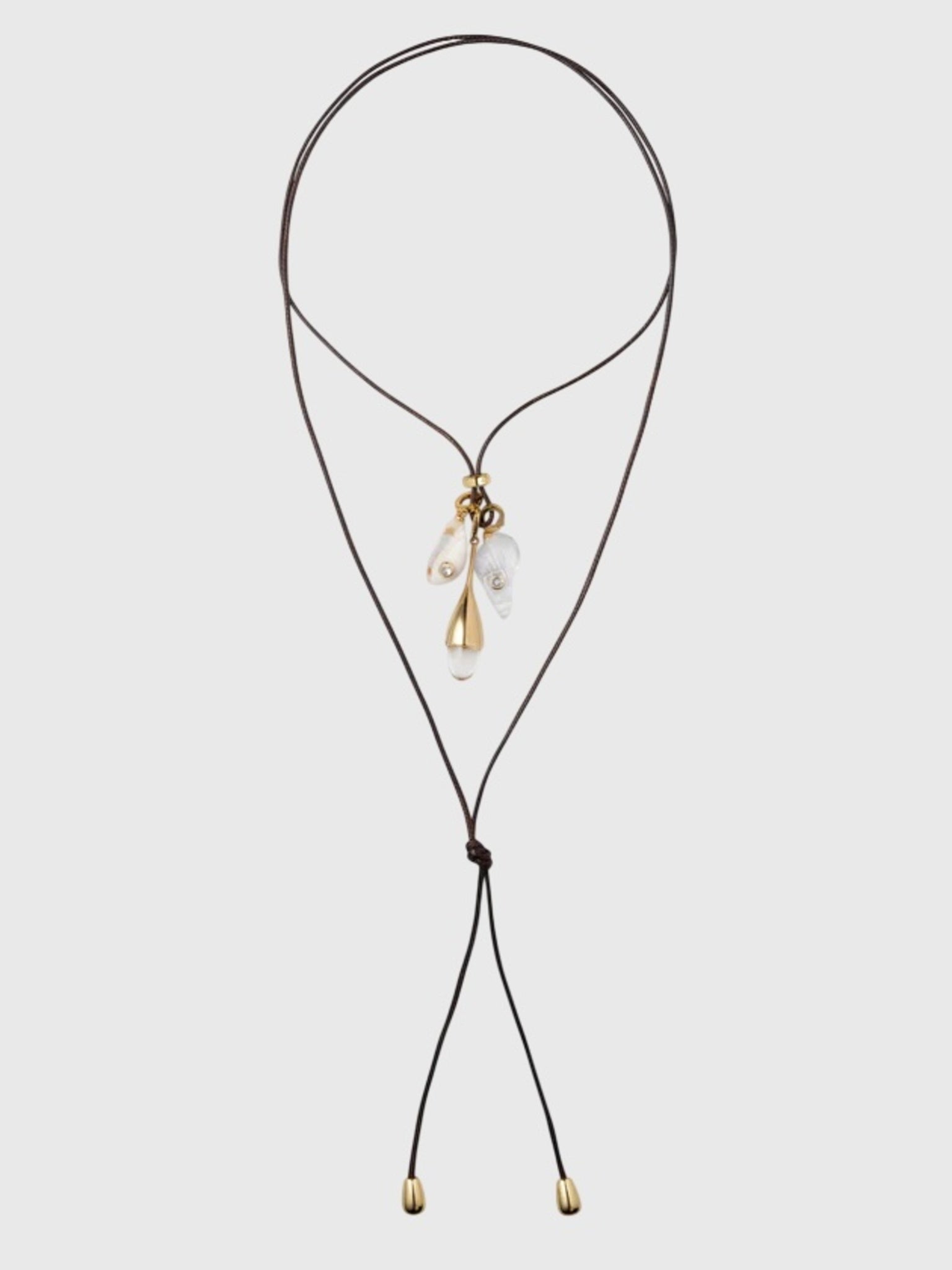 Eliou Marea Charm Wrap Necklace - Saint Bernard