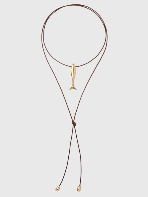 Eliou Minnow Wrap Necklace