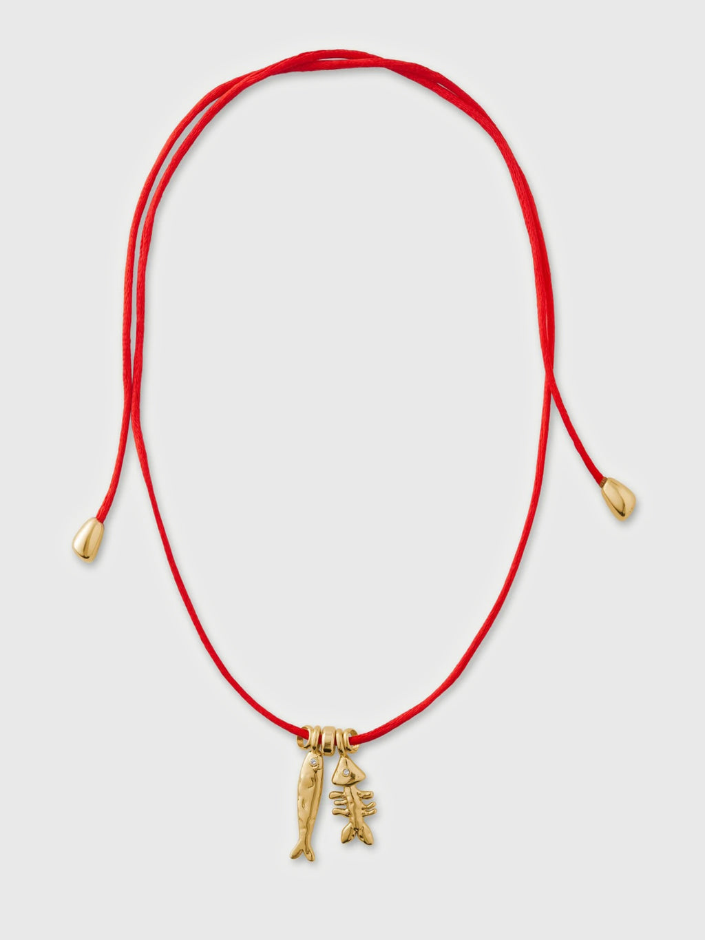Eliou Sardine + Fishbone Necklace - Saint Bernard