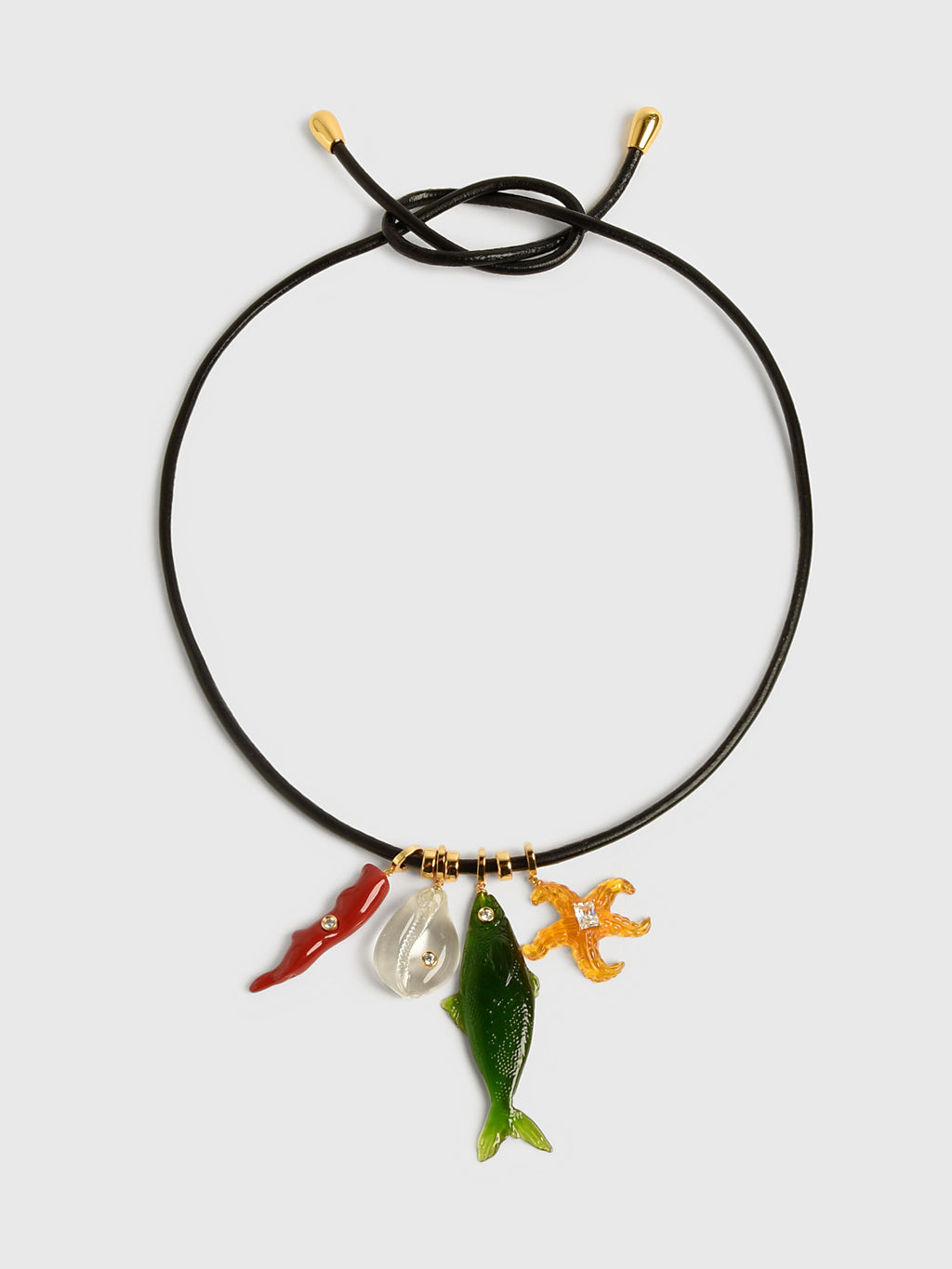 Eliou Sea Charm Wrap Necklace - Saint Bernard