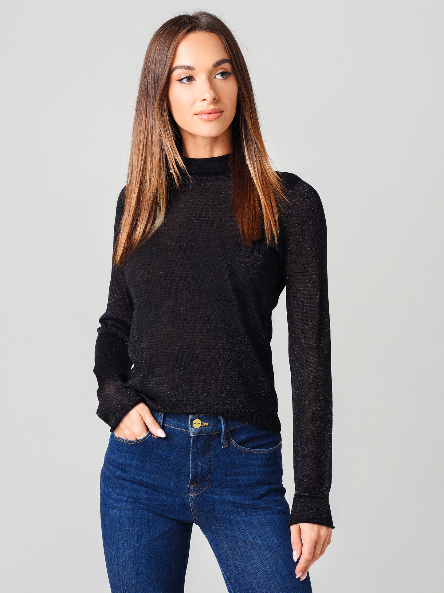 525 Women's Roll Turtleneck Sweater - Saint Bernard