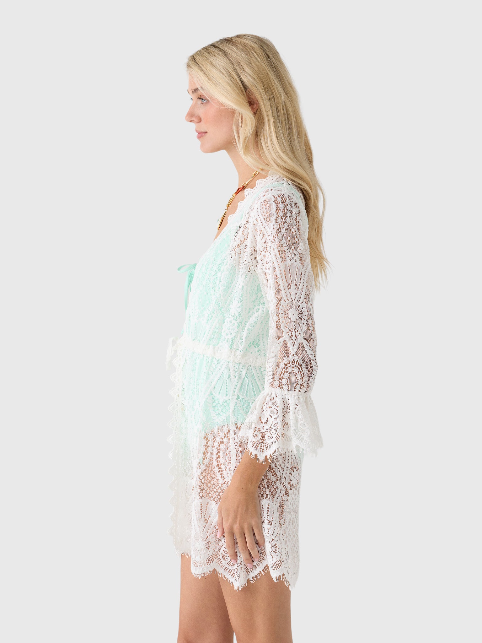 Melissa Odabash Women's Naia Kaftan - Saint Bernard