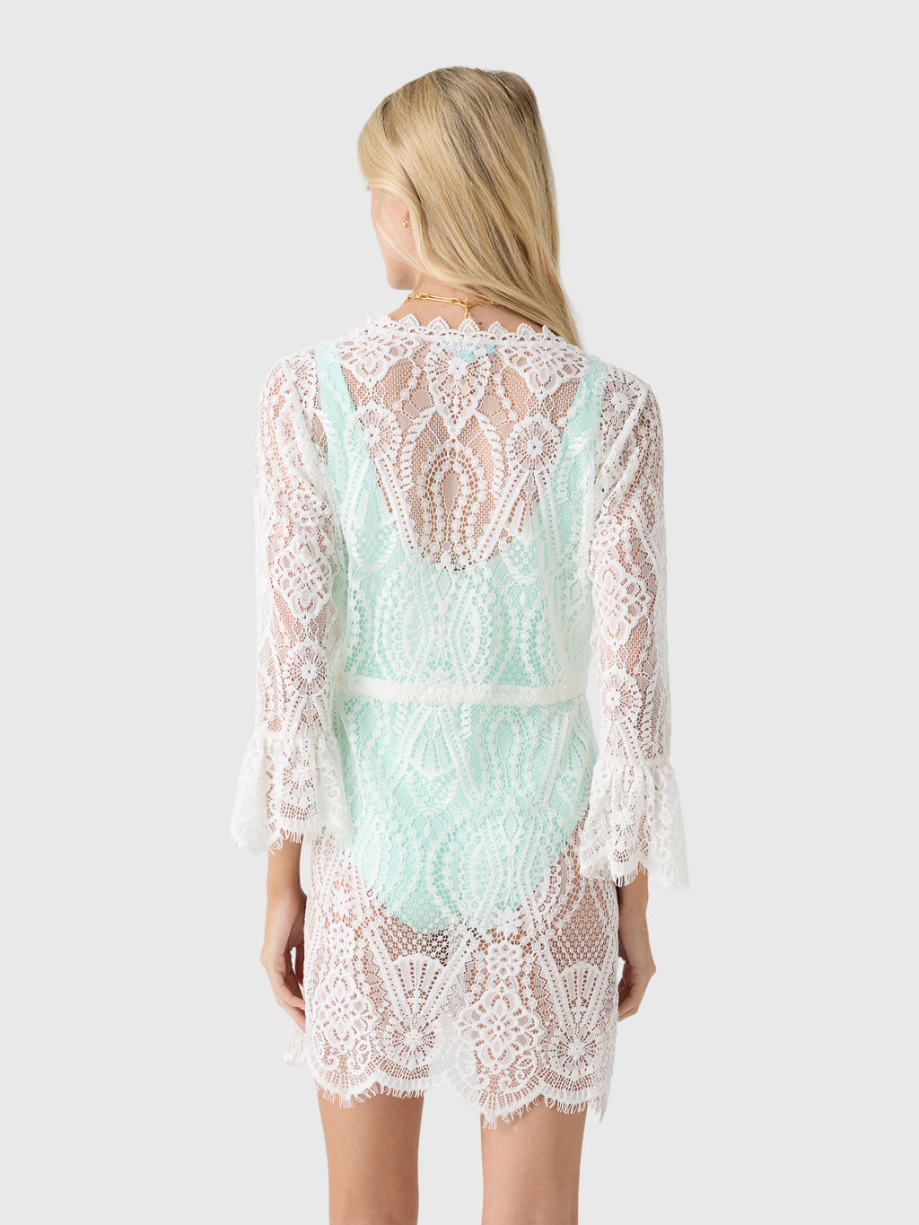 Melissa Odabash Women's Naia Kaftan - Saint Bernard