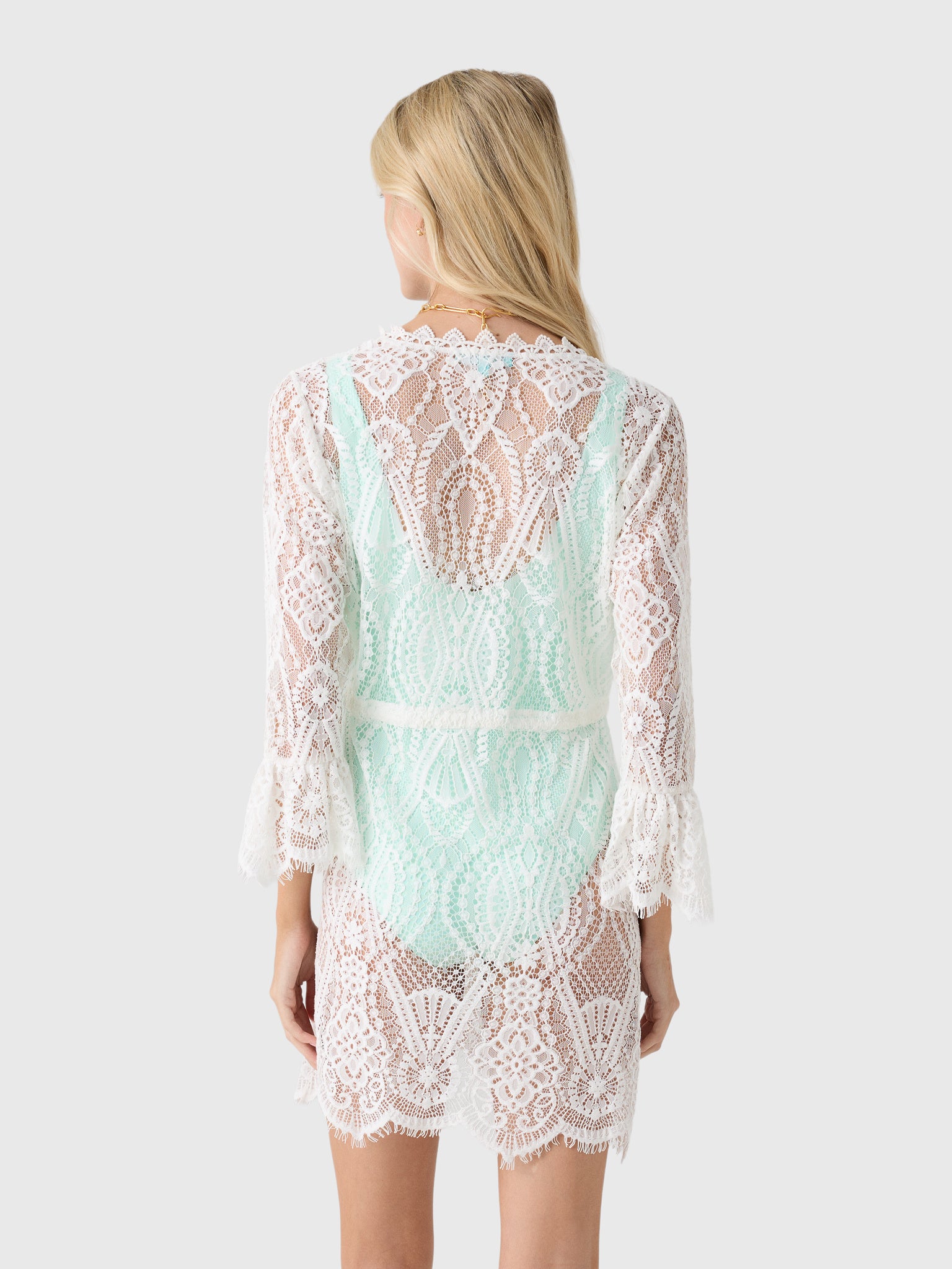 Melissa Odabash Women's Naia Kaftan - Saint Bernard