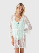 Melissa Odabash Women's Naia Kaftan - Saint Bernard