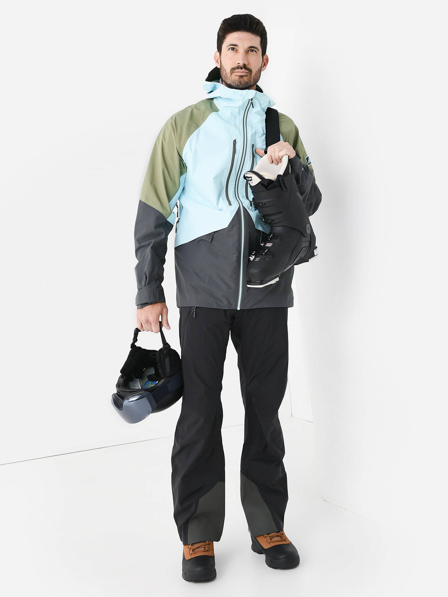 Strafe Men's Nomad 3L Shell Jacket - Saint Bernard