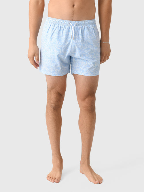 Bermies Men's Ocean Motion Swim Trunk