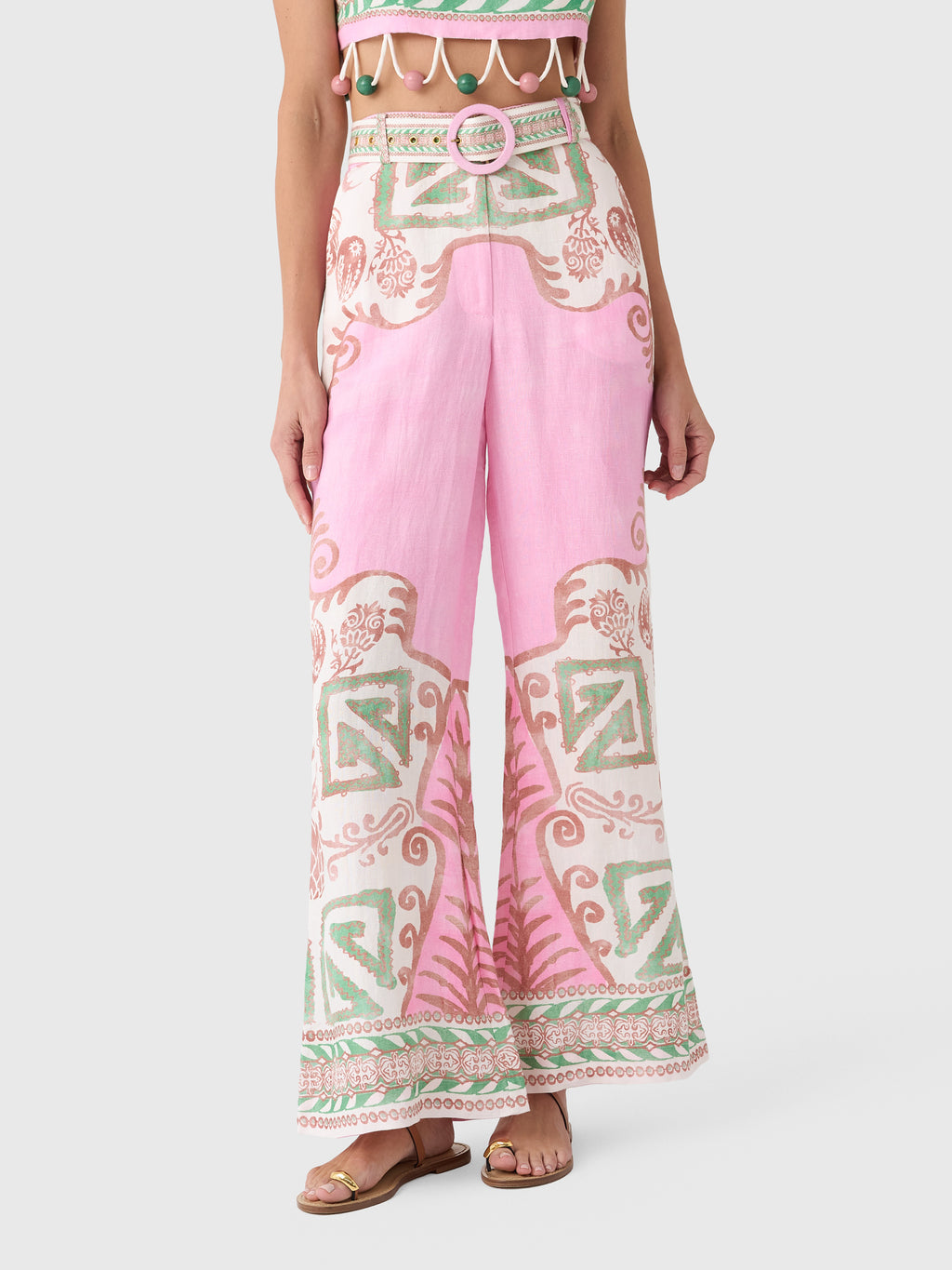 Kate Ford Women's Ochna Flare Pant - Saint Bernard