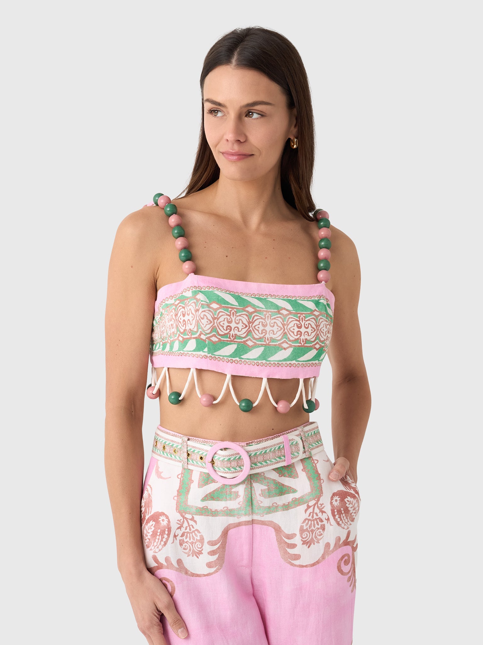 Kate Ford Women's Ochna Crop Top - Saint Bernard