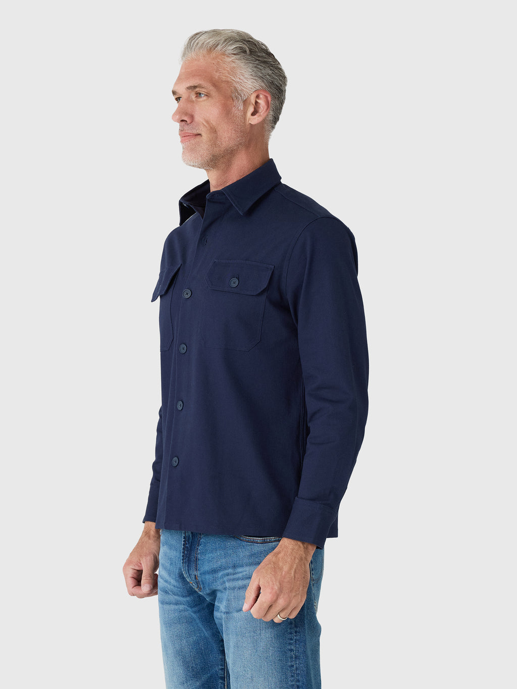 Mizzen+Main Men's Warren Overshirt - Saint Bernard